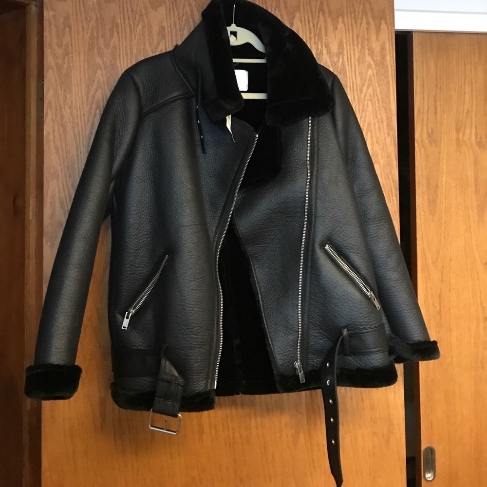Zara Black Moto Jacket